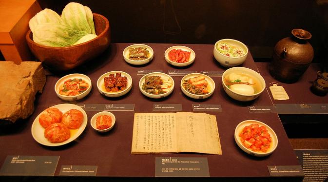 Salah satu pajangan di Museum Kimchikan di kawasan Insadong, Kota Seoul, Korea Selatan. (wikimedia)