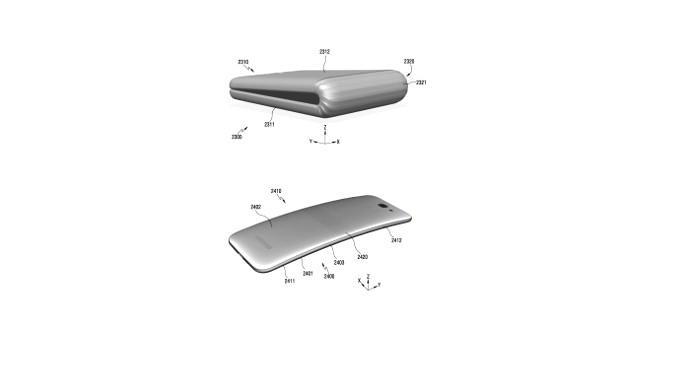 protitipe smartphone lipat Samsung (Sumber: Phone Arena)