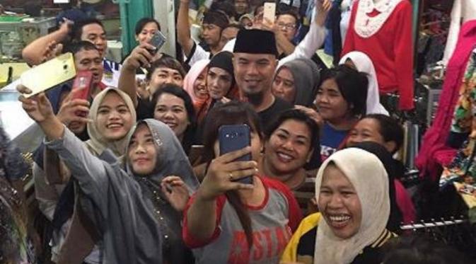 Ahmad Dhani saat kampanye di Bekasi (Instagram/@ahmaddhaniprast)