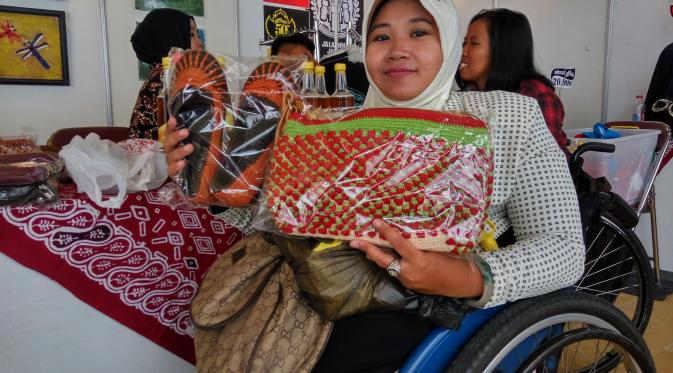 Jambore Difabel Istimewa 2016 digelar perdana di Gedung Eks KONI DIY Museum Sonobudoyo Yogyakarta, 12-13 November 2016. (Liputan6.com/Switzy Sabandar)
