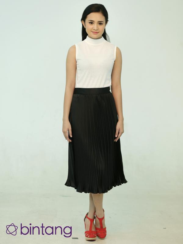 Michelle Ziudith merambah bisnis clothing line. (Galih W. Satria/Bintang.com)