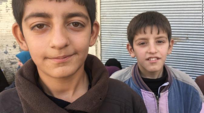 Ali yang masih berusia 11 tahun mendapat pengalaman buruk dari ISIS (CNN)