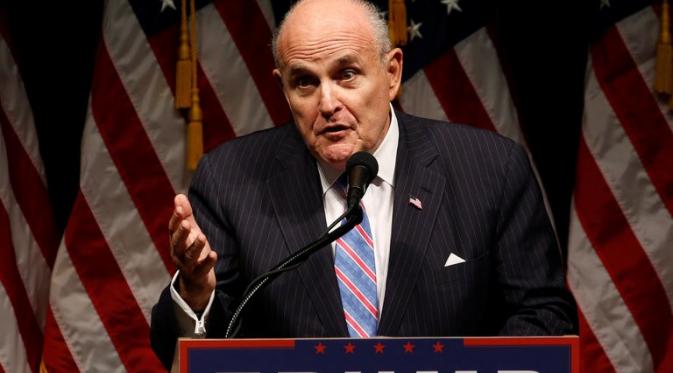 Eks Wali kota New York, Rudolph W. Giuliani (Reuters)