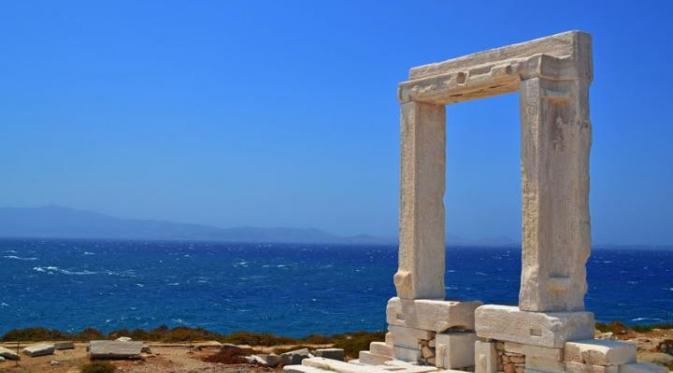 Pulau Delos, Yunani. (AP)