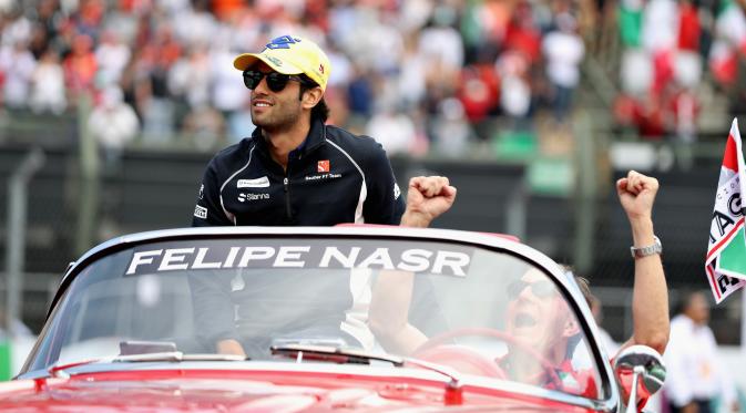 Felipe Nasr kehilangan sponsor terbesarnya. (AFP/Getty Images/Mark Thompson)