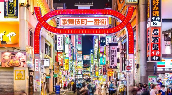 Kabukicho, Tokyo, Jepang. (Alamy)