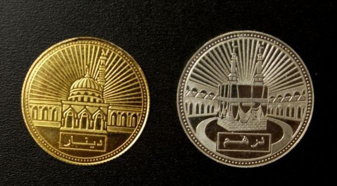 Koin emas dan perak Dirham (Mirror.co.uk)