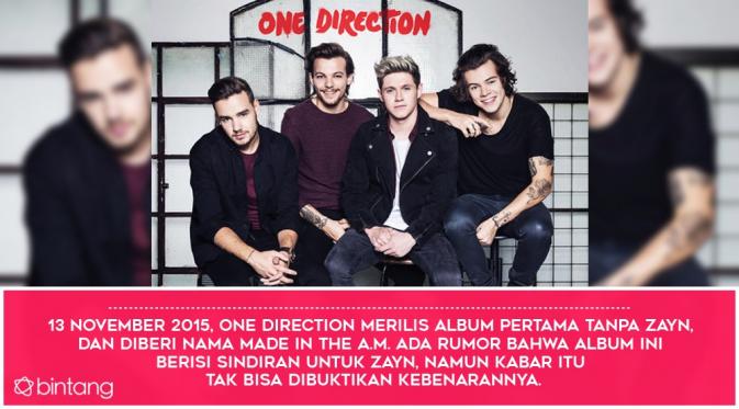 Vakum, kini One Direction tinggal puing (Desain: Nurman Abdul Hakim/Bintang.com)