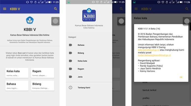 Aplikasi KBBI Edisi Kelima di Android. Liputan6.com/Mochamad Wahyu Hidayat