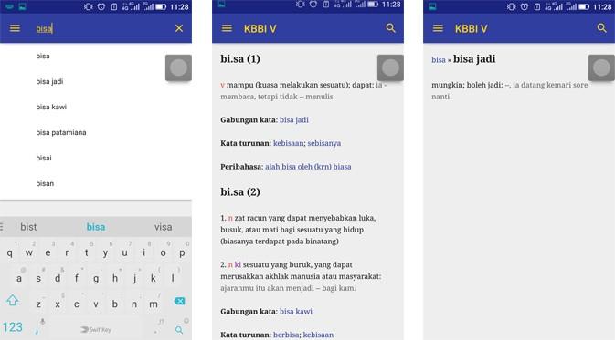 Aplikasi KBBI Edisi Kelima di Android (3). Liputan6.com/Mochamad Wahyu Hidayat