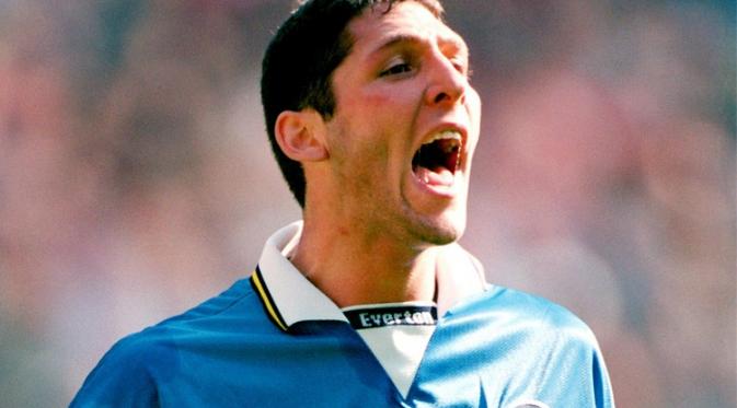 Marco Materazzi memiliki kenangan buruk saat memperkuat Everton pada musim 1998/1999. (Everton)