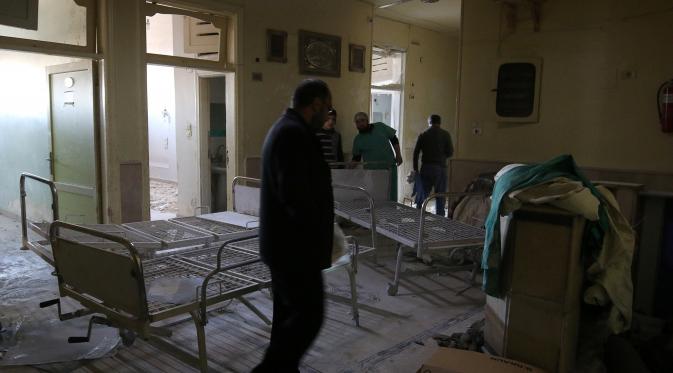 Rumah Sakit yang Tersisa di Aleppo Hancur oleh Serangan Udara (Reuters)