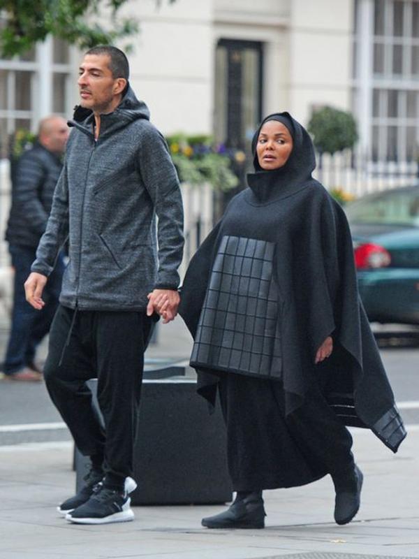 Janet Jackson dan Wissam Al Mana. (doc.Mirror)