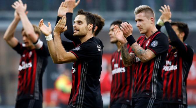 Performa Milan tengah menanjak. (AFP)