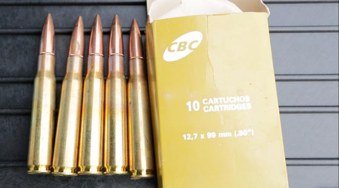 Peluru-peluru ini digunakan sniper untuk berlatih di Mako Kopassus (Liputan6.com/Mochamad Khadafi)