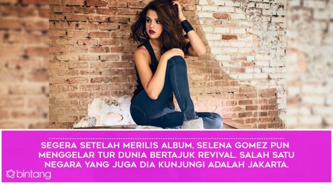 Selena Gomez kembali setelah hiatus (Desain: Nurman Abdul Hakim/Bintang.com)