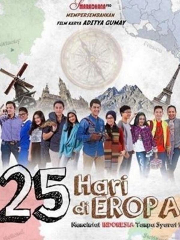 Poster Film 25 Hari di Eropa