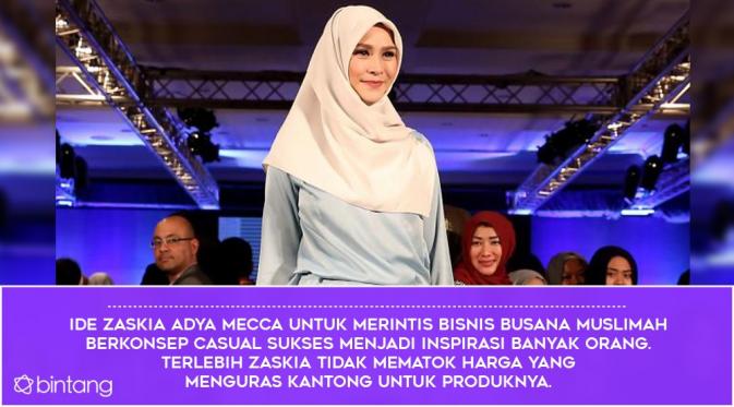 Zaskia Adya Mecca (Foto: Andy Masela, Desain: Muhammad Iqbal Nurfajri/Bintang.com)