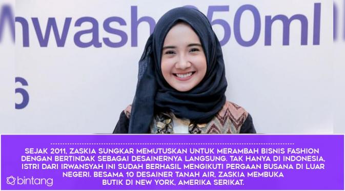 Zaskia Sungkar (Foto: Adrian Putra, Desain: Muhammad Iqbal Nurfajri/Bintang.com)