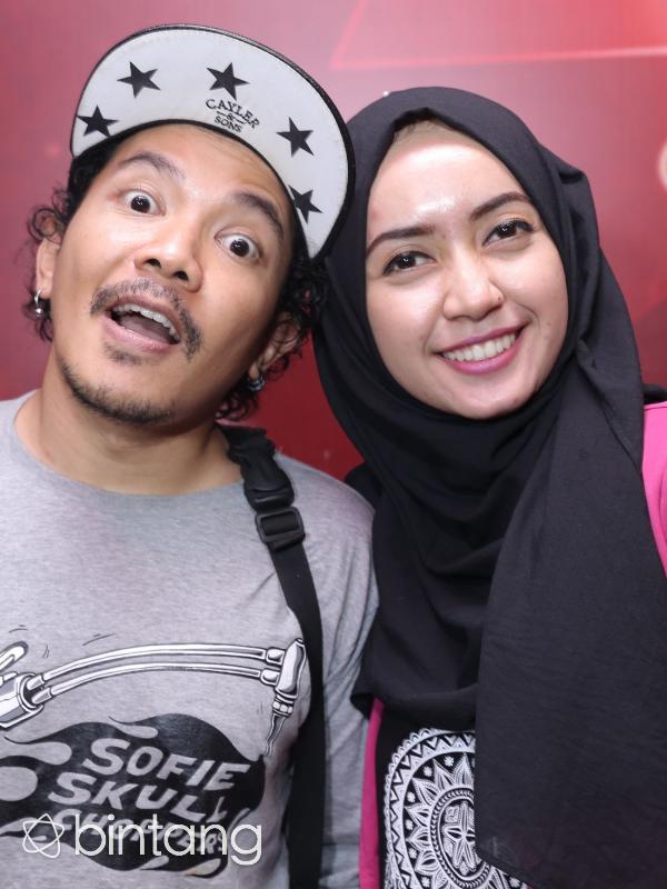 Cella Kotak dan Carolyna Dewi. (Galih W. Satria/Bintang.com)