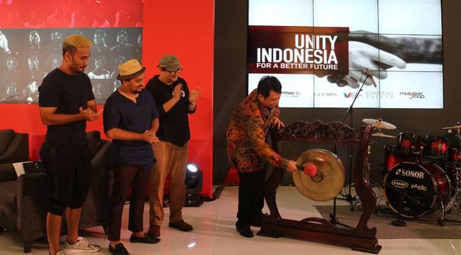 Pembukaan acara Unity Indonesia dan pameran properti 'Price Amnesty' di Senayan City, Jakarta.