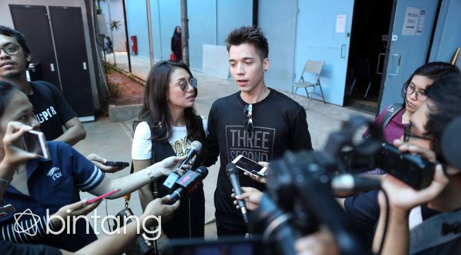 Celine Evangelista dan Stefan William. (Nurwahyunan/Bintang.com)