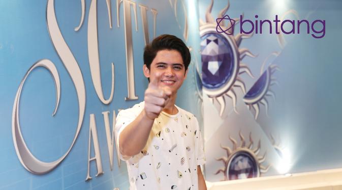 Aliando di preskon SCTV Awards 2016 (Galih W Satria/Bintang.com)