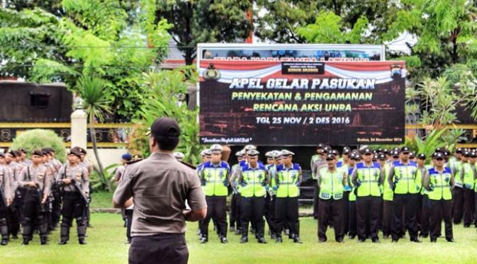 Polres Brebes Antisipas Unras Jilid III di Jakarta