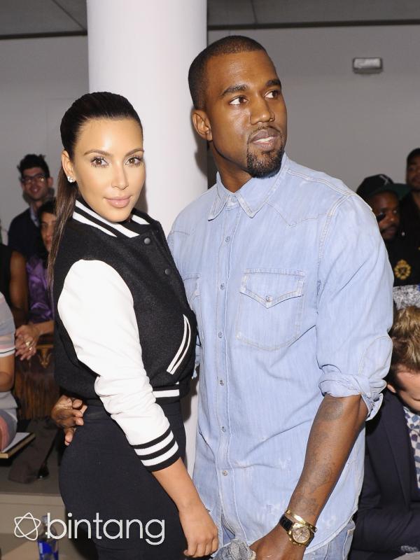 Kim Kardashian merasa putus asa melihat kondisi kesehatan Kanye West. (AFP/Bintang.com)