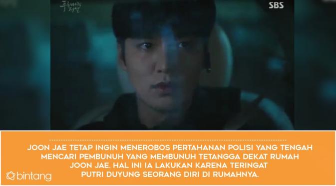 4 Adegan Dramatis Lee Min Ho di Legend of the Blue Sea Episode 4. (Foto: SBS, Desain: Nurman Abdul Hakim/Bintang.com)