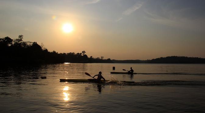 Danau Buatan Lembah Sari, Pekanbaru, Riau. (kamerafajar.net)