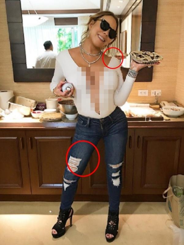Foto Mariah Carey gagal kesankan pengikutnya di Instagram. (Instagram/mariahcarey)