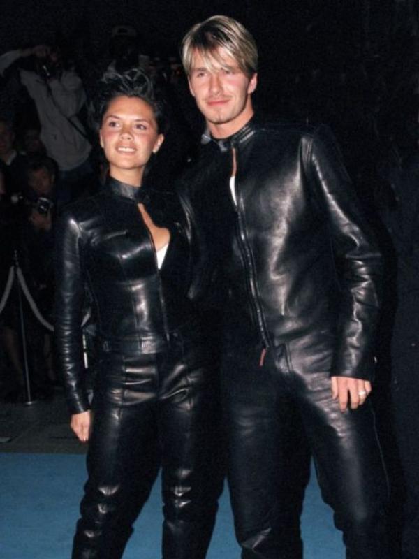 Victoria dan David Beckham di tahun 1999. Sumber : elle.com.