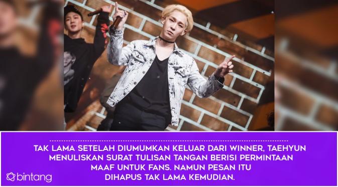 Nam Taehyun resmi keluar dari WINNER (Desain: Nurman Abdul Hakim/Bintang.com)