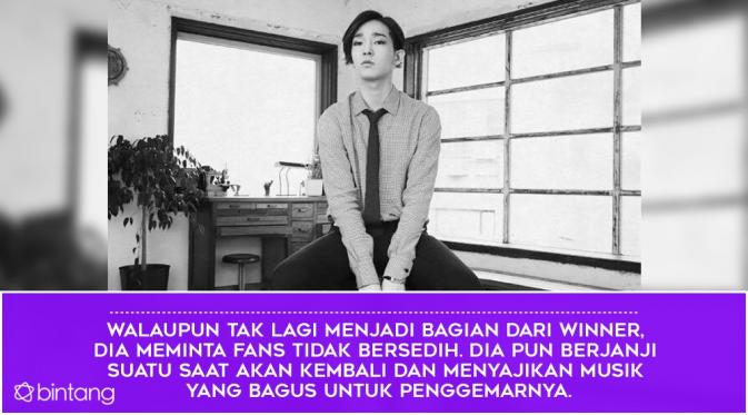 Nam Taehyun resmi keluar dari WINNER (Desain: Nurman Abdul Hakim/Bintang.com)