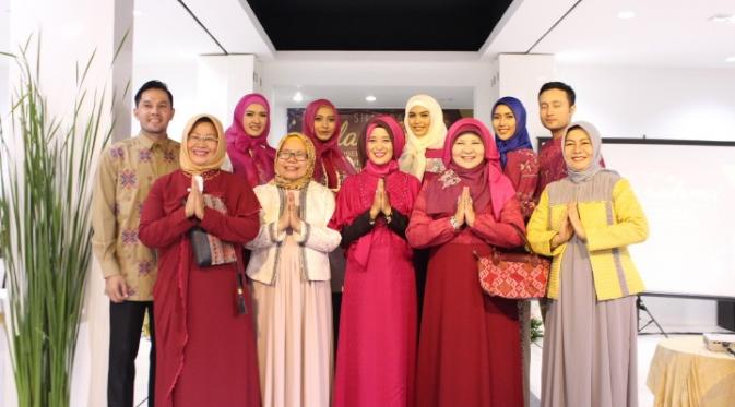 Shafira menyambut kunjungan rombongan Ibu Gubernur Sumatera Barat, Novi Irwan Prayitno