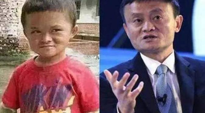 Jack Ma dan Jack Ma Mini | via: shanghaiist.com