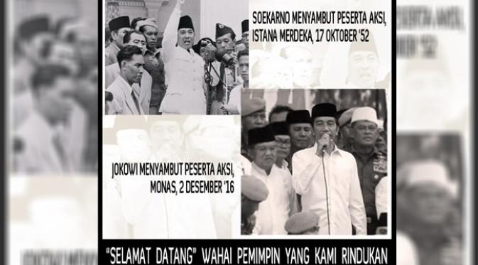 Meme Jokowi Pakai Payung