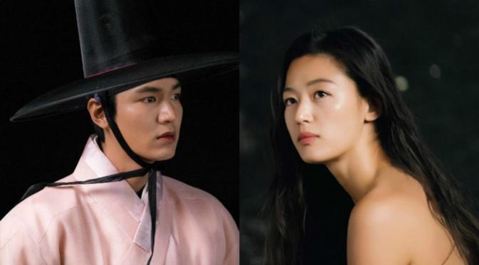 Jun Ji Hyun dan Lee Min Ho di drama Legend of the Blue Sea. (via Soompi)