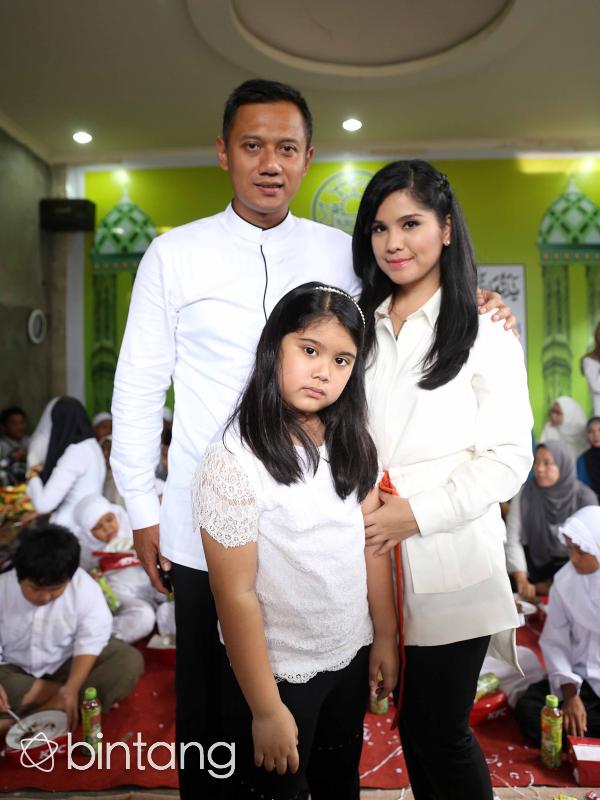 Agus Harimurti Yudhoyono dan Almira dampingi Annisa Pohan gelar syukuran ulang tahun ke-35 (Nurwahyunan/Bintang.com)