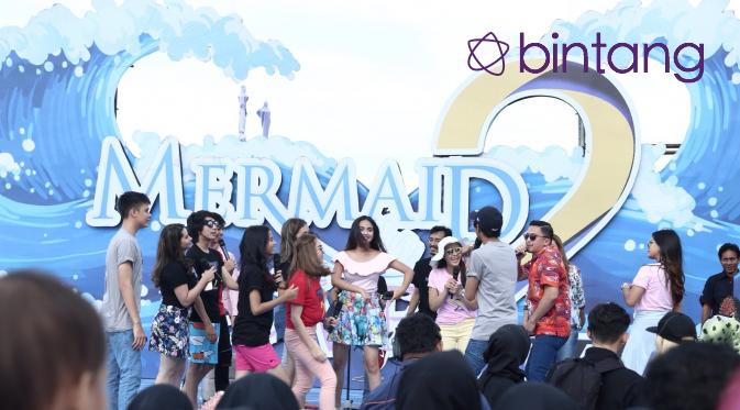 SCTV launching sinetron Mermaid in Love 2 Dunia di Ancol. (Galih W. Satria/Bintang.com)