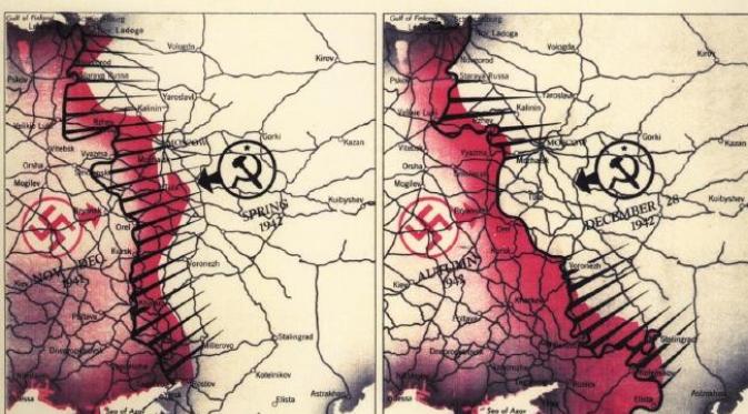  Peta CIA: Front Rusia 1941-1942 (CIA)
