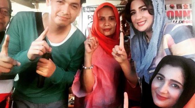 Fatimah Tania Nadira mengunggah foto bersama Tommy Kurniawan (Instagram/@tanianadiraa)
