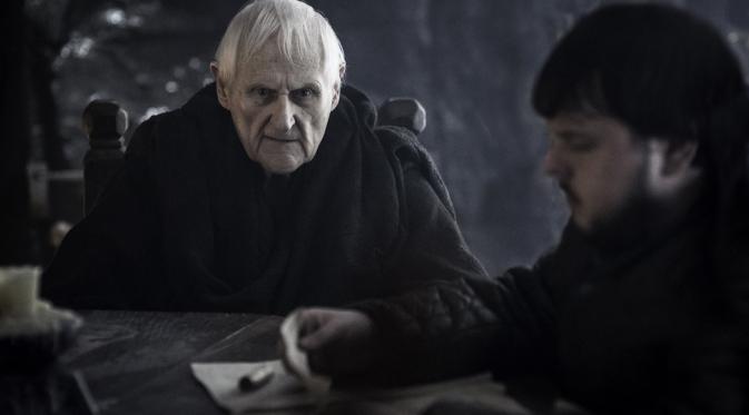 Peter Vaughan sebagai Maester Aemon di Game of Thrones