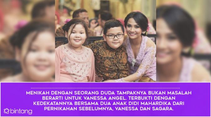 Potret Kedekatan Vanessa Angel dengan Keluarga Didi Mahardika. (Foto: Instagram/@itsvanessaangel, Desain: Nurman Abdul Hakim/Bintang.com)