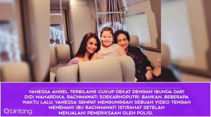 Potret Kedekatan Vanessa Angel dengan Keluarga Didi Mahardika. (Foto: Instagram/@itsvanessaangel, Desain: Nurman Abdul Hakim/Bintang.com)