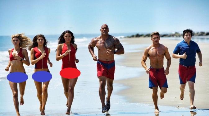 Para pemain film Baywatch. (Comingsoon.net / Paramount Pictures)