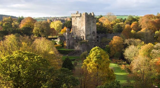Tradisi ciuman aneh di Irlandia, mencium batu Menara Blarney ini sudah dilakukan berabad lamanya (foto : blarneycastle.ie)