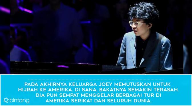 Perjalanan Joey Alexander menuju Grammy Awards (Desain: Nurman Abdul Hakim/Bintang.com)
