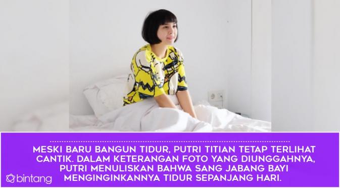 Gaya Putri Titian Menanti Kelahiran Buah Hati. (Foto: Instagram/@putrititian, Desain: Nurman Abdul Hakim/Bintang.com)